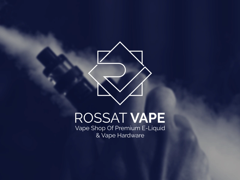 Rossat Vape - Logo & Branding Identity